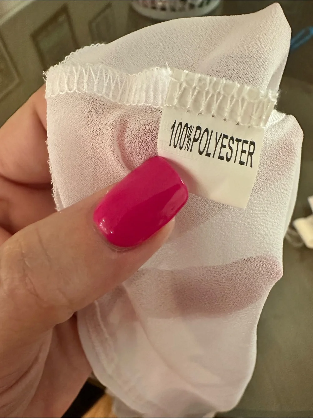 NWOT Sheer White Tie-Front Crop Wrap